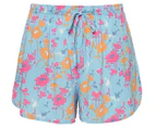 Florence Broadhurst Women's Floral 300 Shorts & Camisole Pyjama Set - Aqua/Multi