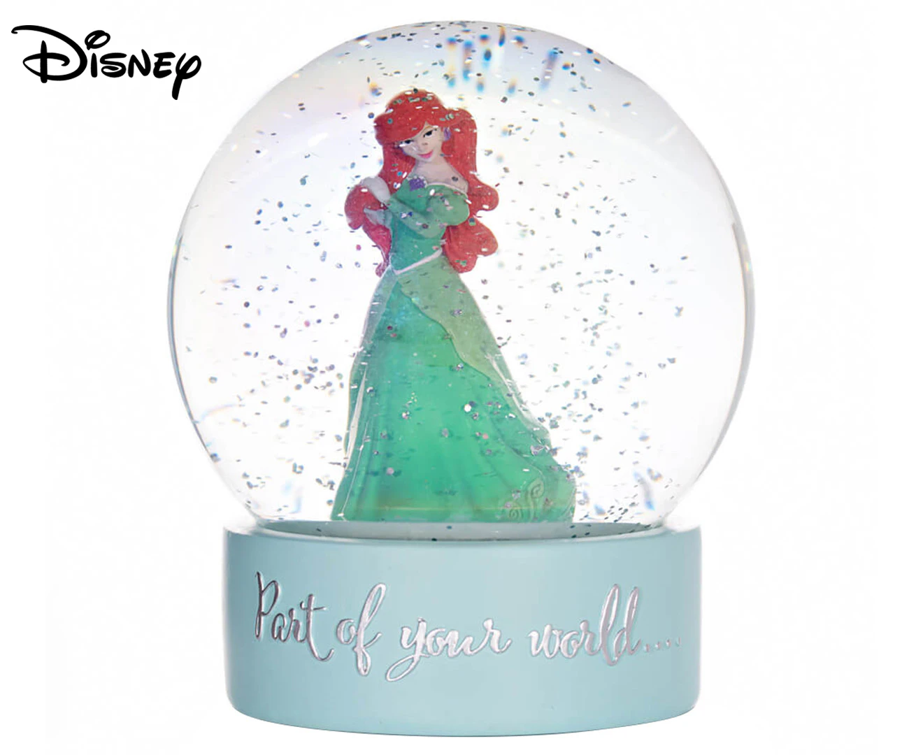 Disney Princess Ariel Christmas Snowglobe