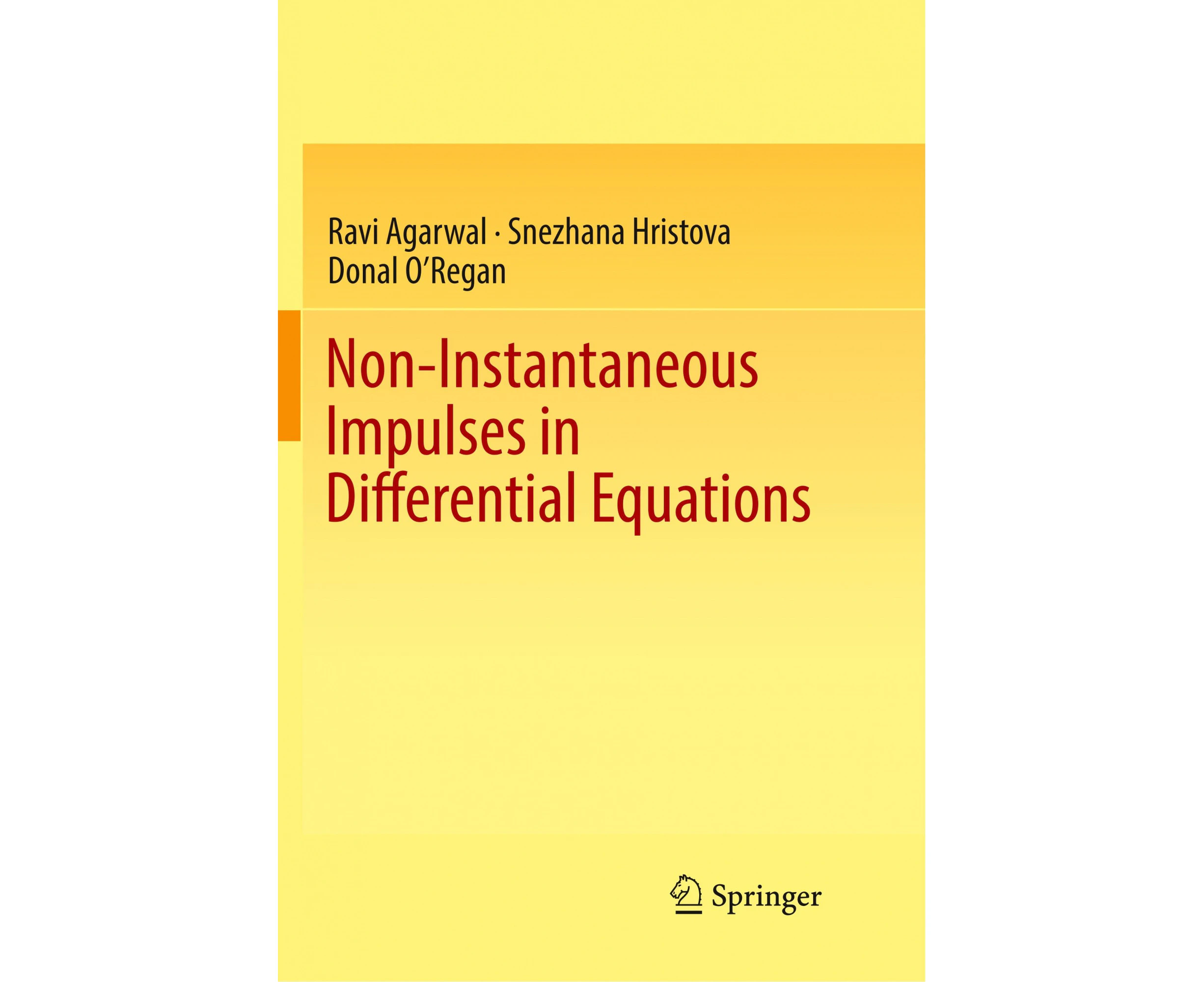 Non-Instantaneous Impulses in Differential Equations