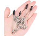 Erotic Nipple Clamps With Metal Chain Breast Labia Clips Adjustable Sex Toys Adult Toy BDSM S+M