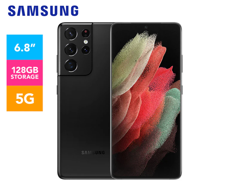 Samsung Galaxy S21 Ultra 5G 128GB Unlocked - Black