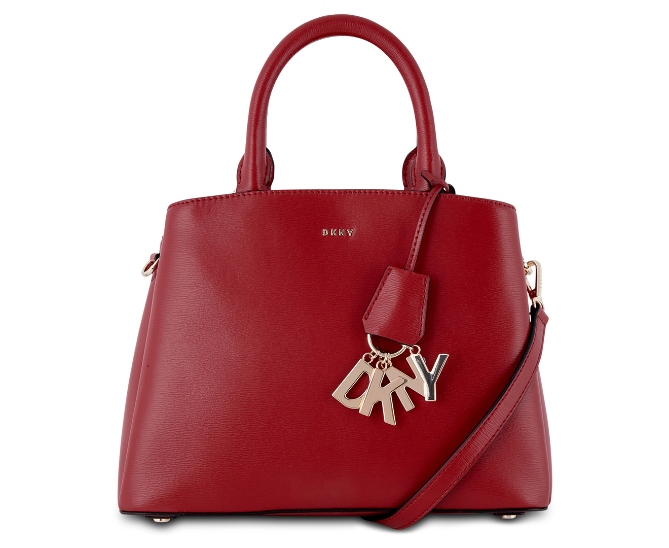 Dkny paige sales leather medium satchel