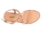 Siren Women's Bilby Studded Leather Sandals - Camel