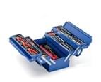 BULLET 118pc Tool Kit Box Set Metal Spanner Organizer Socket Household Toolbox 1