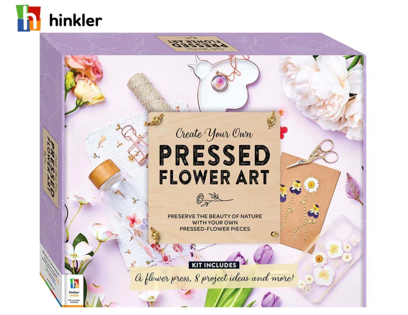 Hinkler Ultimate Pressed Flower Art Kit Activity Set