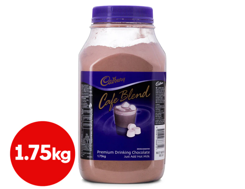 Cadbury Cafe Blend Premium Drinking Chocolate 1.75kg