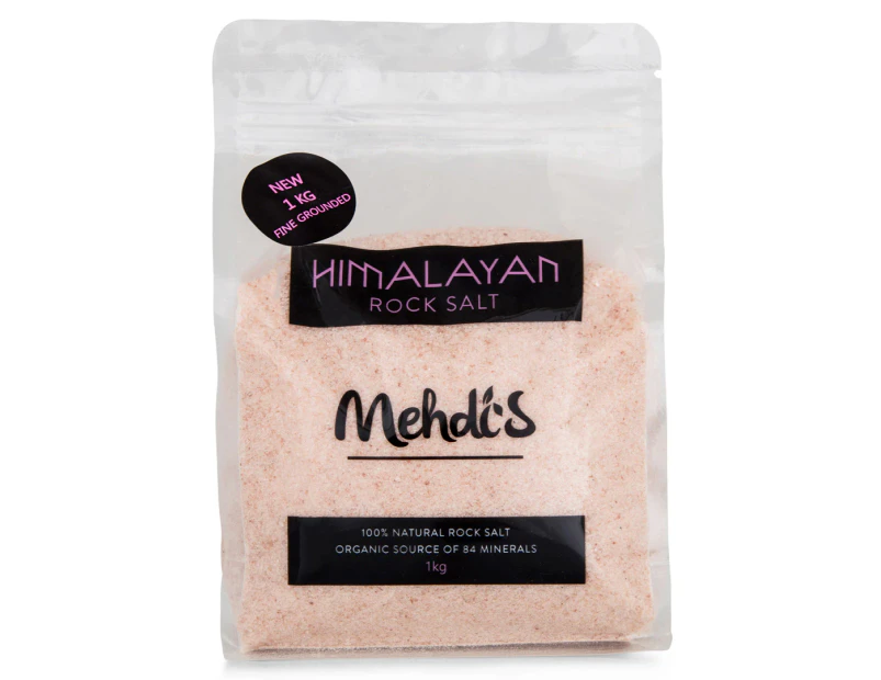 Mehdi's Himalayan Rock Salt Fine Grounded 1kg