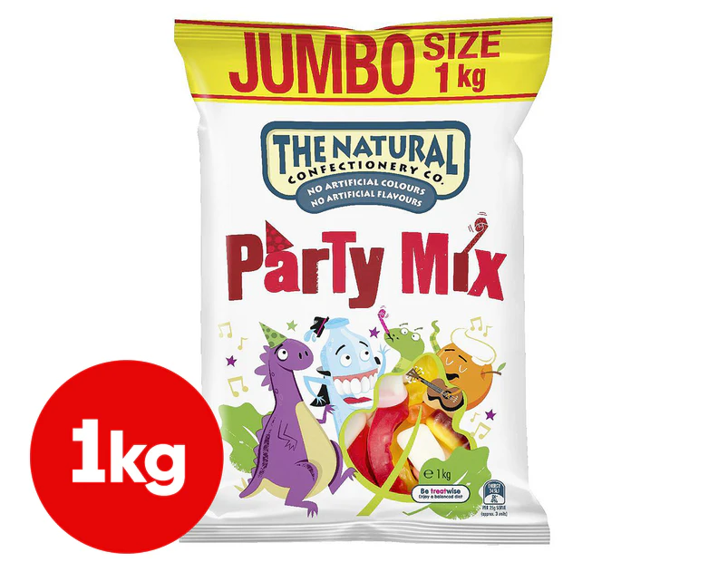 The Natural Confectionery Co. Party Mix 1kg