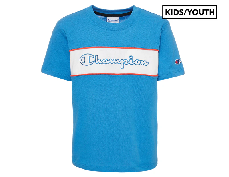 Champion Youth Boys' Rochester City Tee / T-Shirt / Tshirt - Balboa Blue CSI
