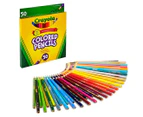 Crayola 50-Piece Full Size Coloured Pencils Pack - Assorted