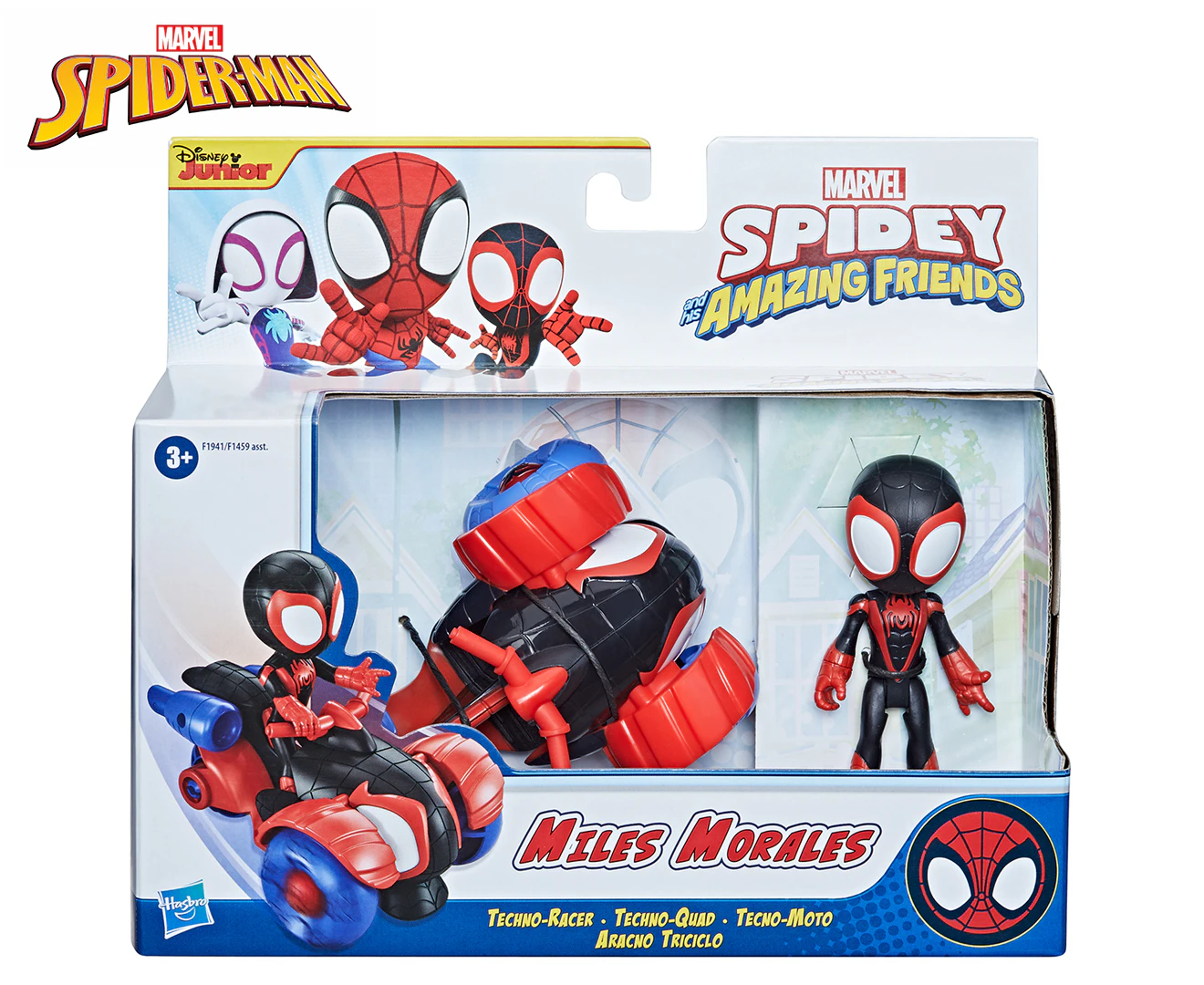 Marvel Spidey And His Amazing Friends Techno-Racer Playset