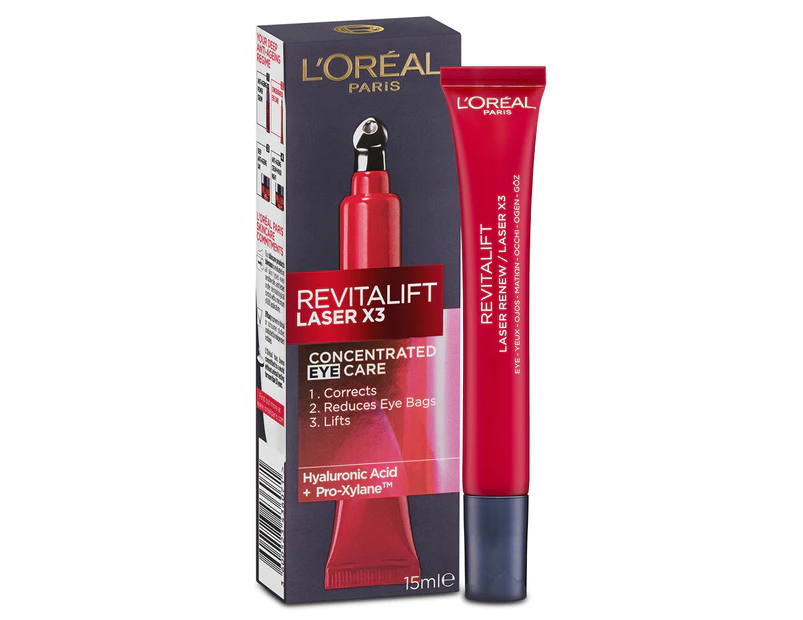 L'Oréal Revitalift Laser X3 Anti-Ageing Eye Cream 15mL