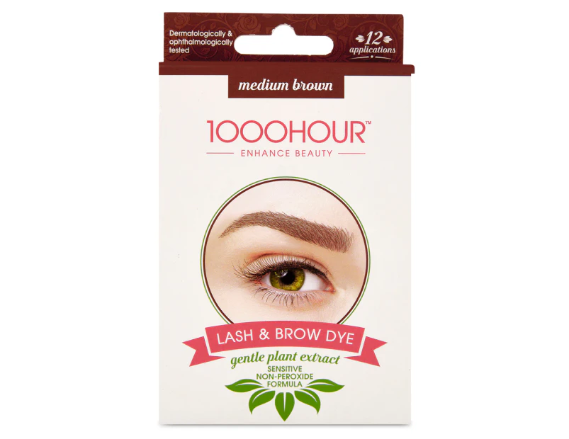 1000Hour Lash & Brow Dye Kit - Medium Brown