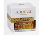 L'Oreal Age Perfect Intense Nutrition Night Cream 50ml - White