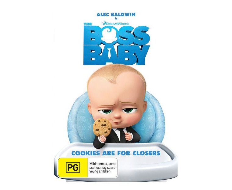 The Boss Baby DVD Catch .au