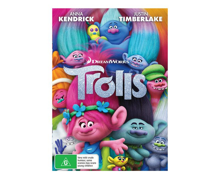 DreamWorks Trolls DVD Catch .au