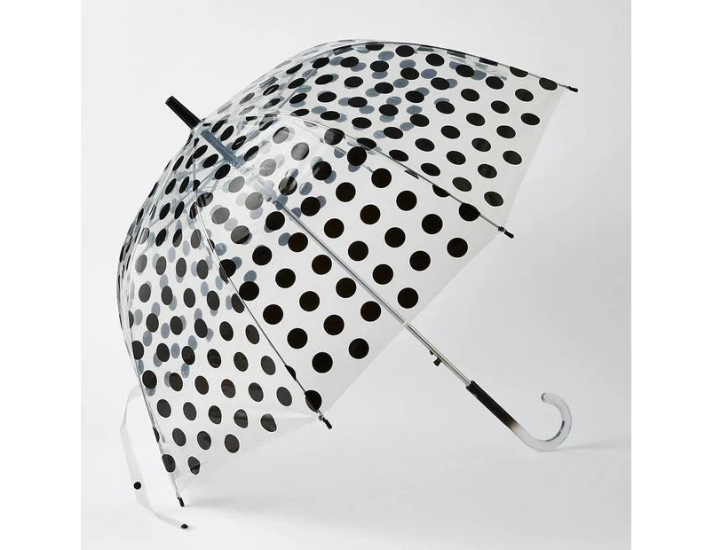 Rain and Shine Bubble Umbrella - Black