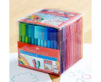 Faber Castell Connector Pen Cube - 48 Pack - Multi