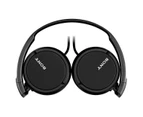Sony Headphones MDR-ZX110B - Black - Black