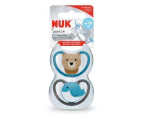 NUK 2 Pack Space Soother 6-18m