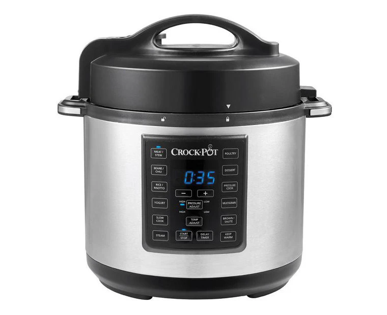 Crock-Pot Express Crock Multi Cooker CPE200 - Silver