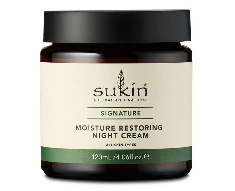 SUKIN SIGNATURE MOISTURE RESTORING NIGHT CREAM 120ML