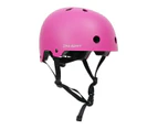 INVERT Hardshell Skate Helmet - Pink - Pink