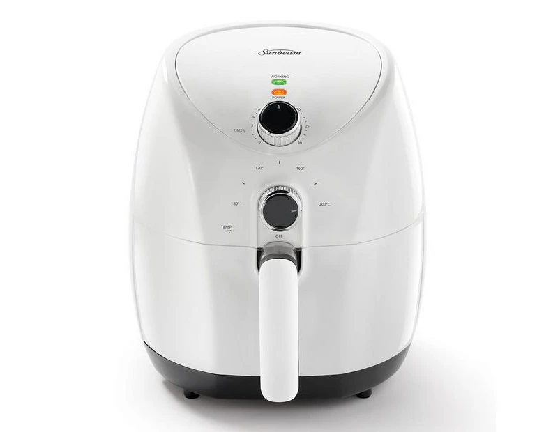 Sunbeam Copper Infused DuraCeramic&trade; Air Fryer AFP4000WH - White