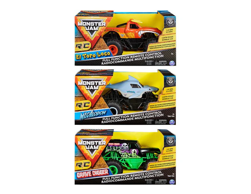 Spin Master - Monster Jam Trucks Dragon Vs Fullcharge