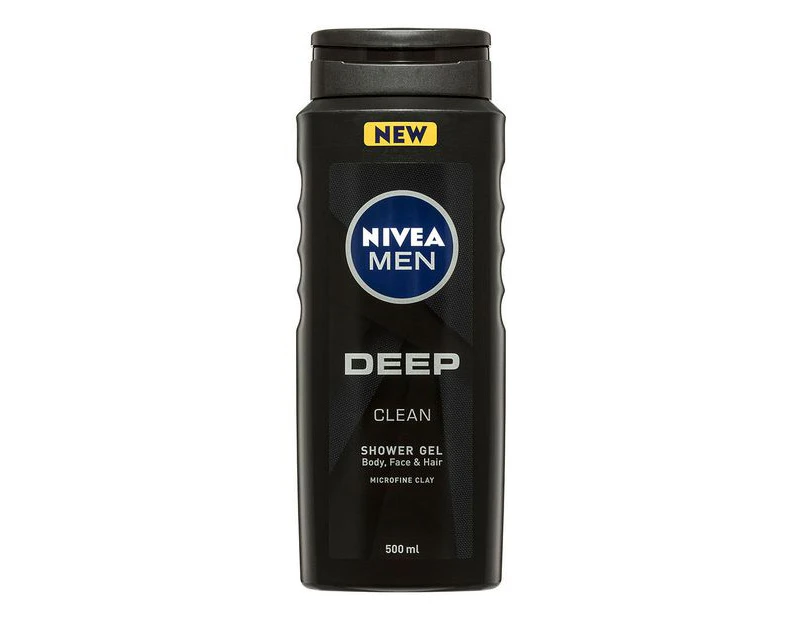 NIVEA MEN Deep Shower Gel 500ml