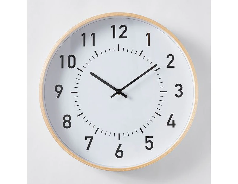 Target Tate Wall Clock - 40cm - White