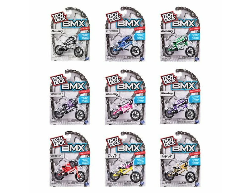 Tech Deck BMX Bike Single Pack Assorted - Multi