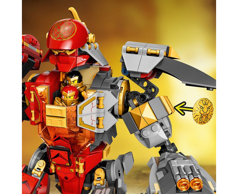 LEGO® NINJAGO 71720 Fire Stone Mech - Build and Play Australia