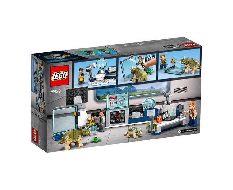 Lego jurassic 2024 world lab