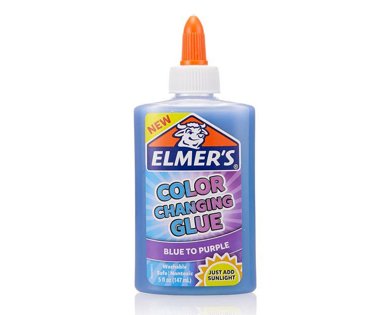 Elmers Colour Changing Glue 5oz - Blue*