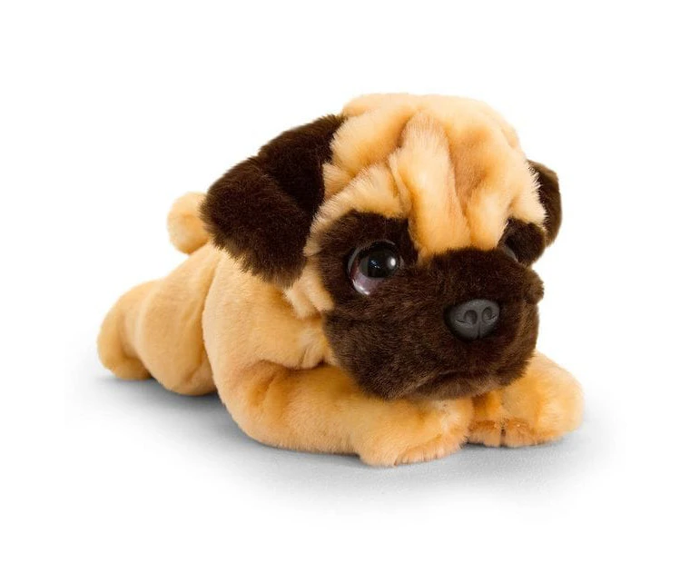 Signature Cuddle 32cm Pets Pug Soft Animal Plush Stuffed Toy Kids/Children 3y+