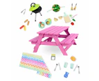 Our Generation Picnic Table Set - Pink