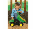 John Deere Big Scoop Dump Truck w/ Sand Tools Playset