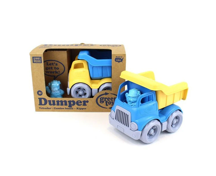 Green Toys Construction Dumper Kids/Childrens Fun Toy Vehicle Playset 2+