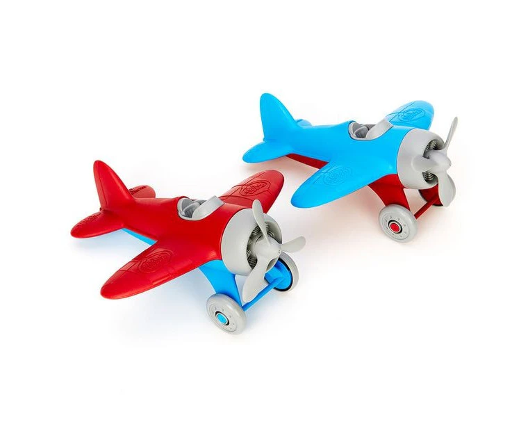 Green Toys Two-Wheeled Airplane Red Kids/Childrens Toy Vehicle Playset 1+