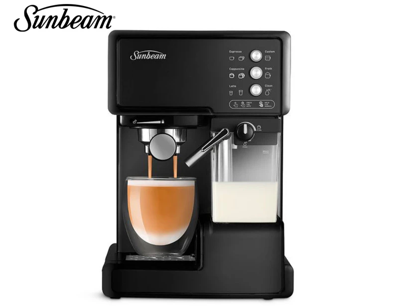 Sunbeam Café Barista Espresso Coffee Machine - Black EM5000K