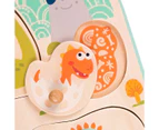 B. toys Wooden Peg Puzzles Assorted