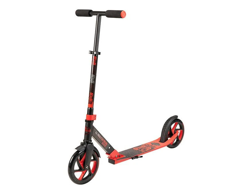 Madd Gear Carve Kruzer 200 Scooter - Red/Black - Red