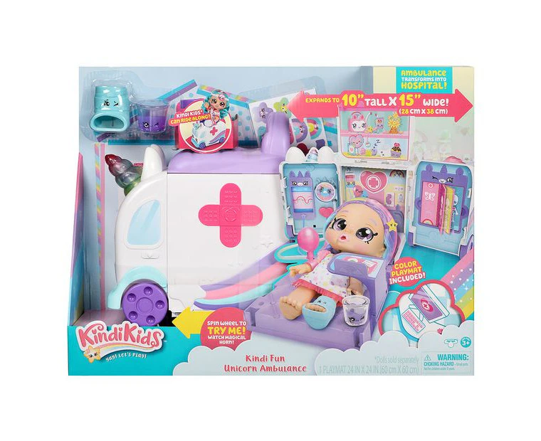 Kindi Kids Kindi Fun Unicorn Ambulance