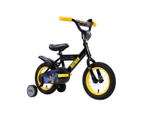 Batman 30cm Bike/Bicycle w/ Training Wheels Kids/Children 3-6y Ride-On Black