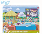 Bluey Series 4 Pool Time Fun Playset Mini Figurines 3y+ Toys Kids/Children Set