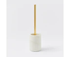 Target Solid Marble Toilet Brush - White