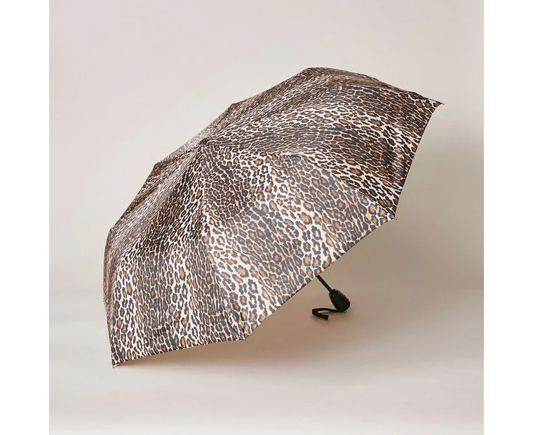 Target Leopard Print Auto Umbrella