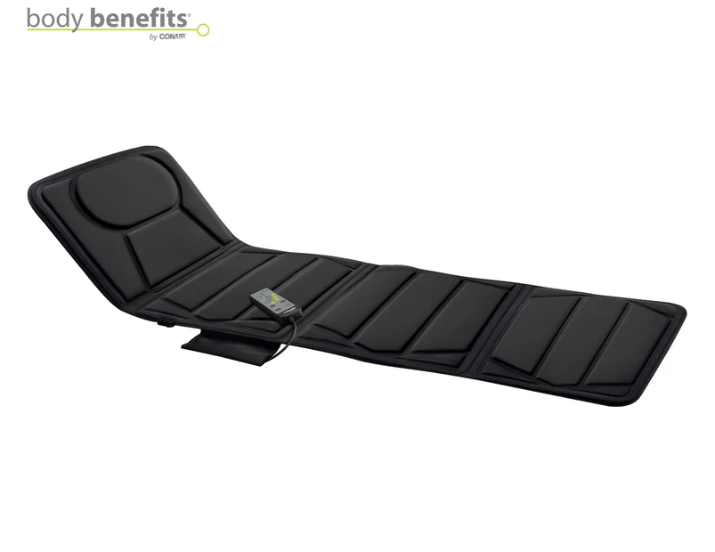 Conair Body Benefits Kinetics Vibrating Massage Mat - Black CBKM1500A