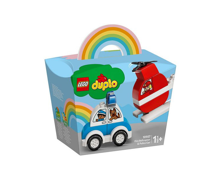 LEGO® DUPLO® Creative Fire Helicopter & Police Car 10957 | Catch.com.au